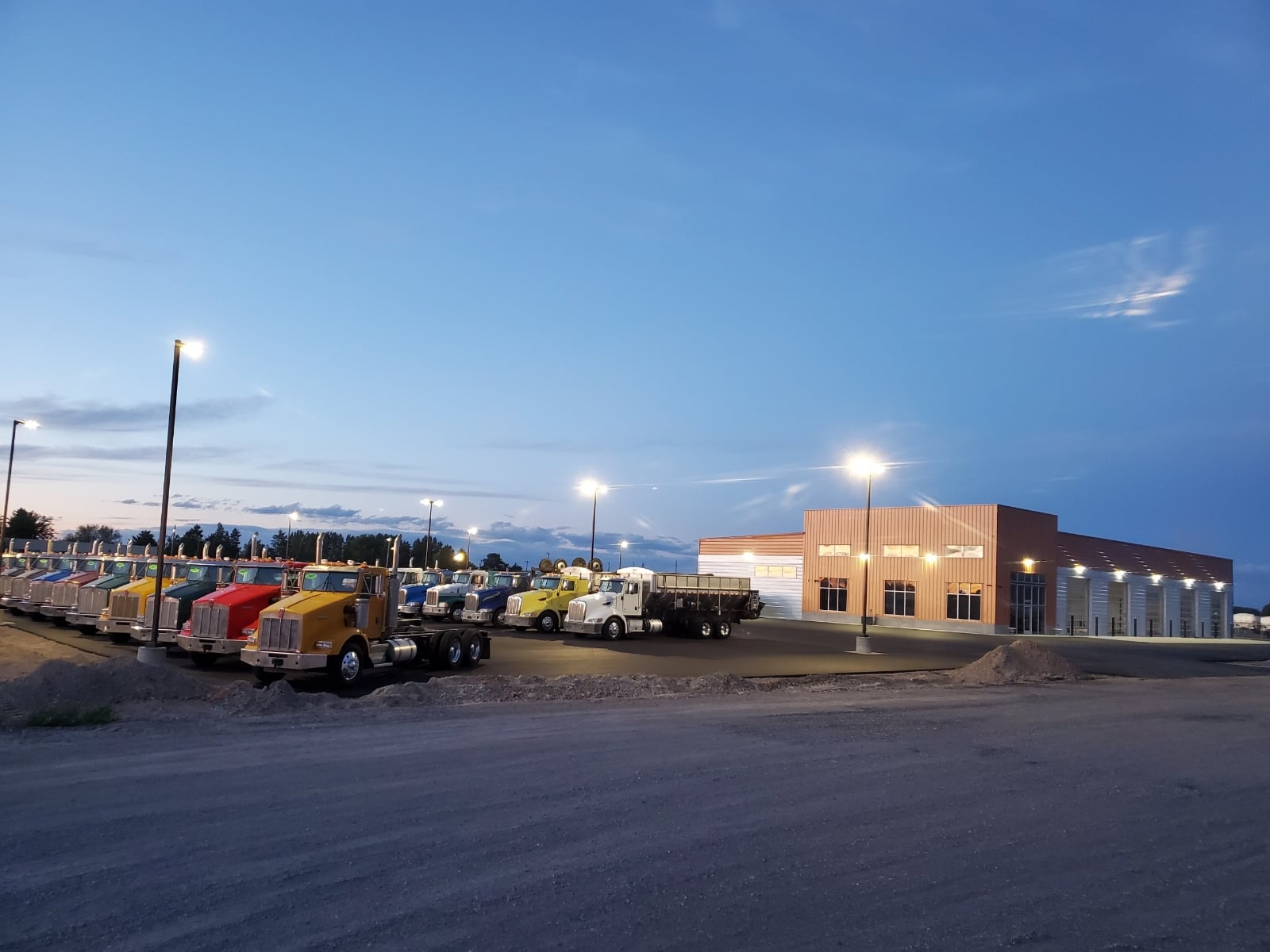 Our truck and trailer lot